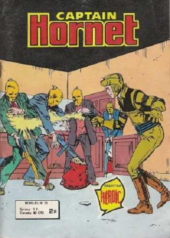 Scan de la Couverture Captain Hornet n 33